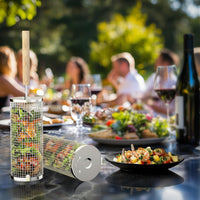 GRILLEXA - Stainless Steel Grill Basket for Perfect BBQ Cooking 4