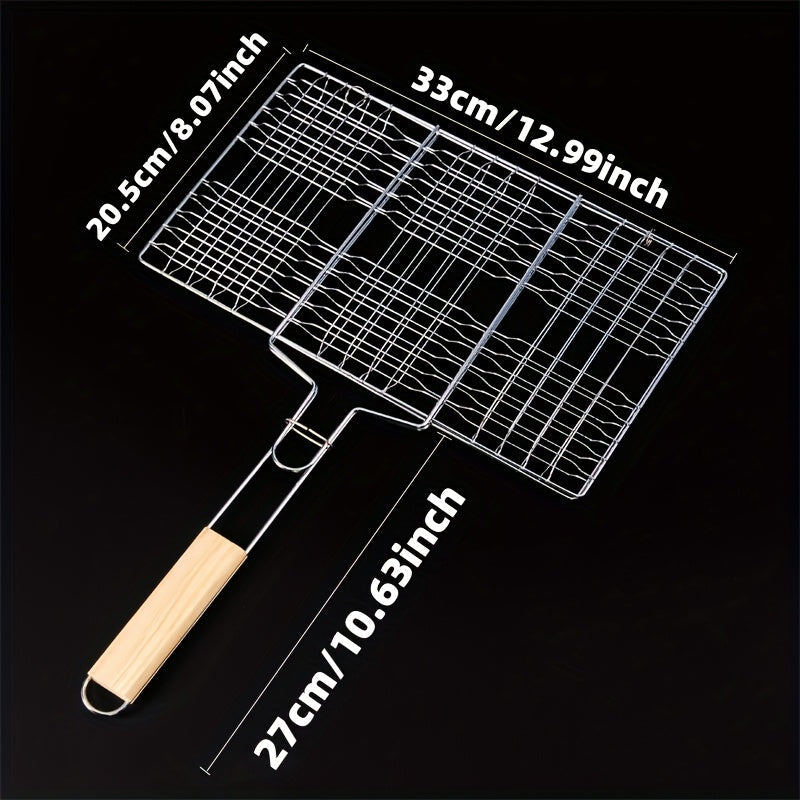 GRILLGRID - Large Capacity BBQ Basket for Perfect Outdoor Cooking 2