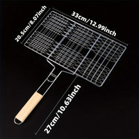 GRILLGRID - Large Capacity BBQ Basket for Perfect Outdoor Cooking 3
