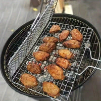 GRILLGRID - Large Capacity BBQ Basket for Perfect Outdoor Cooking 5