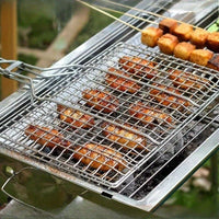 GRILLGRID - Large Capacity BBQ Basket for Perfect Outdoor Cooking 6