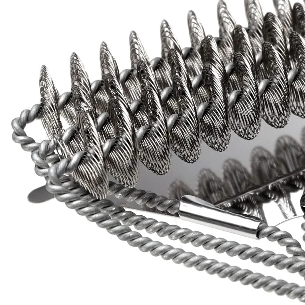 GRILLMASTER – Bristle-Free Stainless Steel BBQ Brush 4