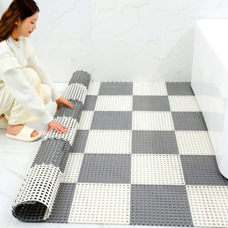GRIPSHIELD - Waterproof Non-Slip Bath Mats for Enhanced Shower Safety 5