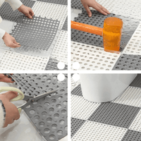 GRIPSHIELD - Waterproof Non-Slip Bath Mats for Enhanced Shower Safety 7