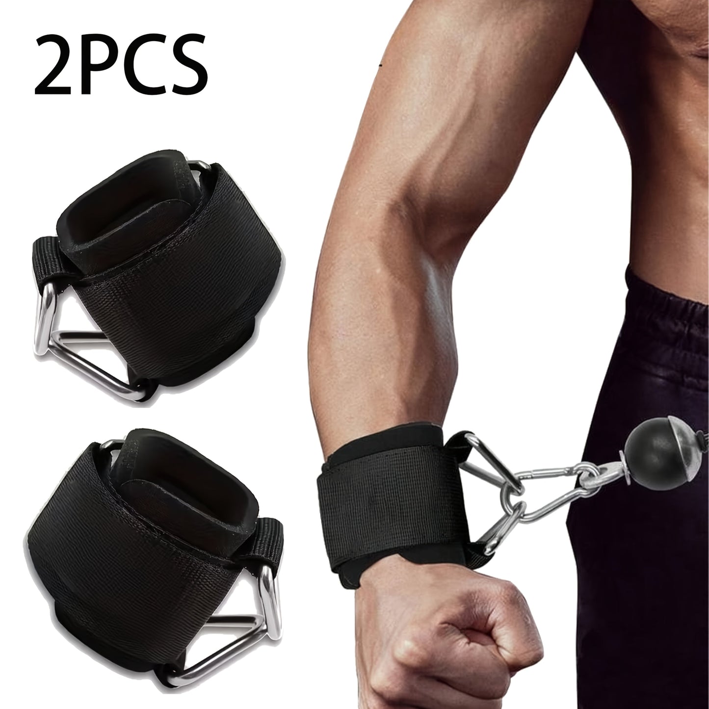 GRIPSTRAP - Adjustable Anti-Slip Wrist Straps for Enhanced Lifting Control 8