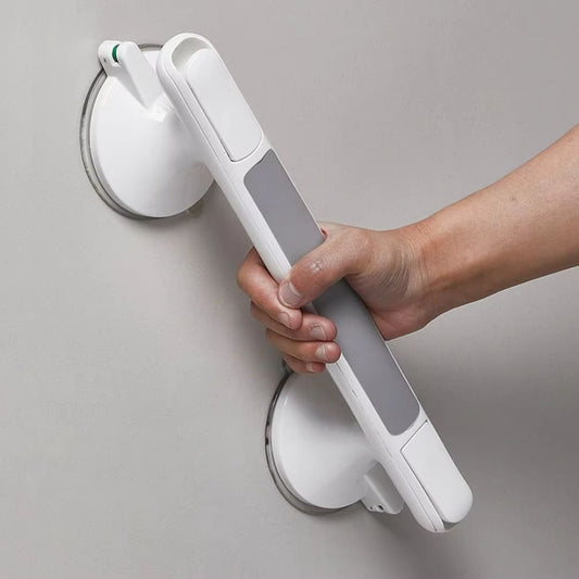 GRIPSURE - Tool-Free Shower Grab Bar for Enhanced Safety and Stability 0