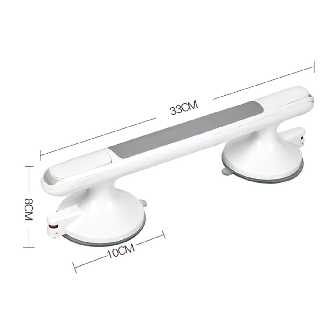GRIPSURE - Tool-Free Shower Grab Bar for Enhanced Safety and Stability 4