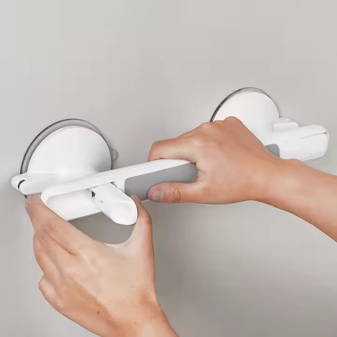 GRIPSURE - Tool-Free Shower Grab Bar for Enhanced Safety and Stability 7