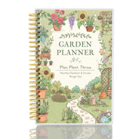 GardenLog A5 Spiral-Bound Garden Planner with Plant Care Tracker & Monthly Calendar 0