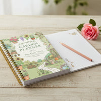 GardenLog A5 Spiral-Bound Garden Planner with Plant Care Tracker & Monthly Calendar 1