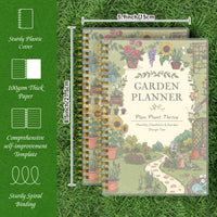 GardenLog A5 Spiral-Bound Garden Planner with Plant Care Tracker & Monthly Calendar 3