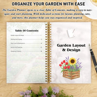 GardenLog A5 Spiral-Bound Garden Planner with Plant Care Tracker & Monthly Calendar 5