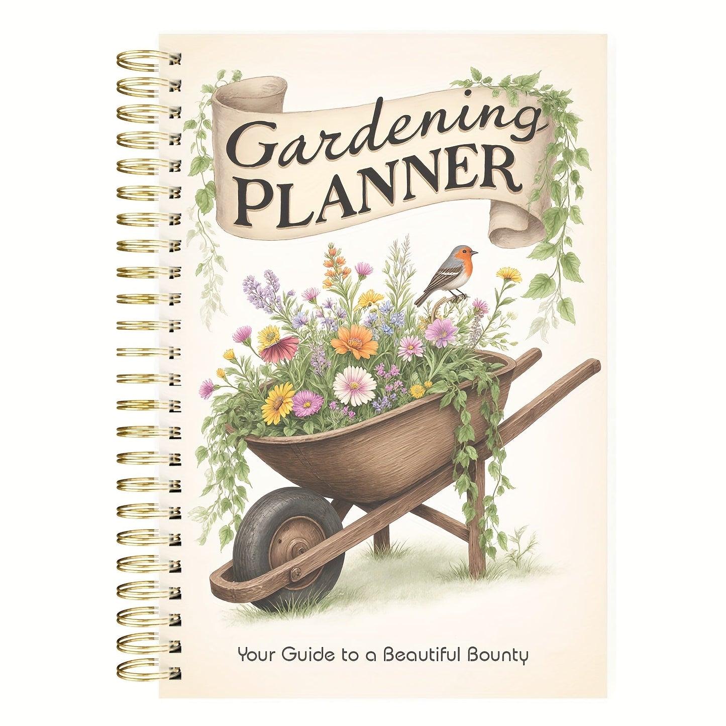 GardenLog A5 Spiral-Bound Garden Planner with Plant Care Tracker & Monthly Calendar 6