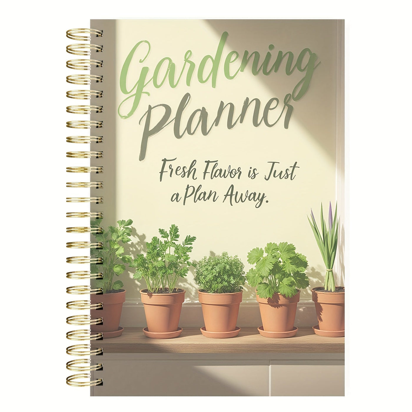 GardenLog A5 Spiral-Bound Garden Planner with Plant Care Tracker & Monthly Calendar 9