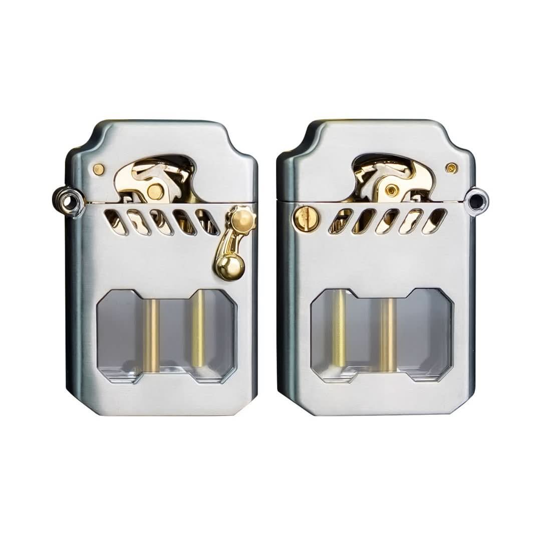 GearFlame - Windproof Mechanical Lighter with Stylish Gear Design 7