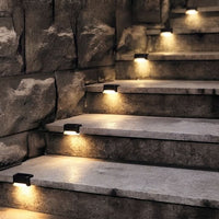 STEPHALO – Solar Step Lights 8-Pack for Effortless Dusk Lighting
