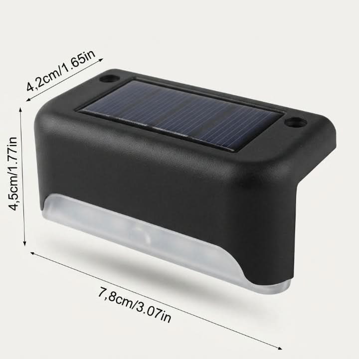 STEPHALO – Solar Step Lights 8-Pack for Effortless Dusk Lighting