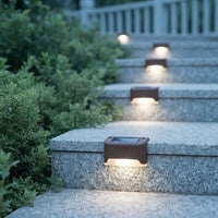STEPHALO – Solar Step Lights 8-Pack for Effortless Dusk Lighting