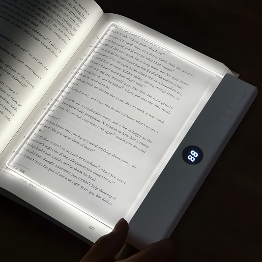 GlowEase - LED Reading Light with Flexible Arm & Dimmable Brightness 0