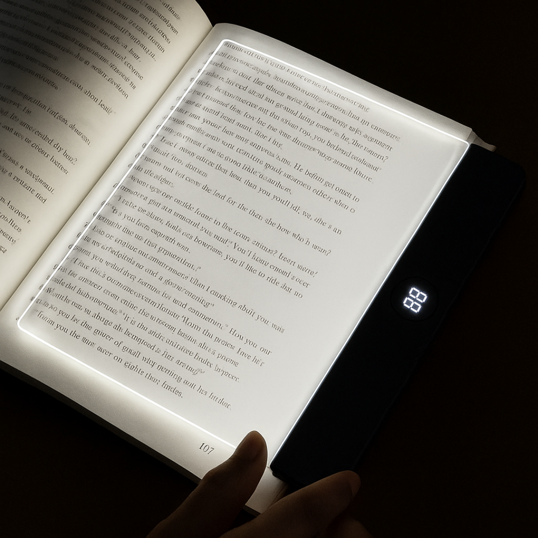 GlowEase - LED Reading Light with Flexible Arm & Dimmable Brightness 5