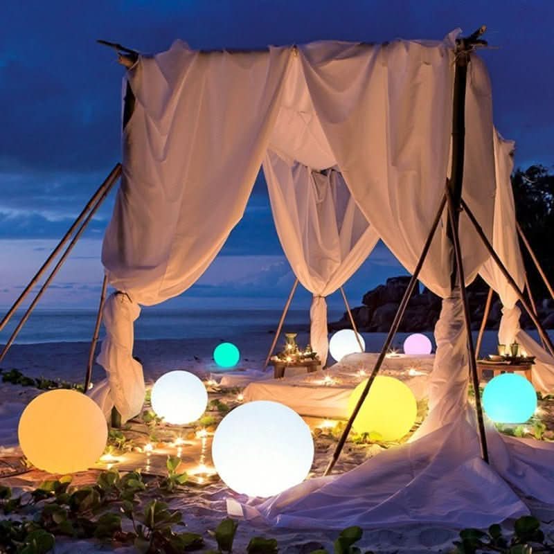 GlowGlobe - Waterproof LED Lamp with 16 Color Modes for Outdoor & Indoor Ambiance 4