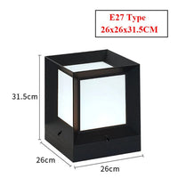 GlowSphere - Modern Outdoor Standing Lamp for Gates & Driveways 8