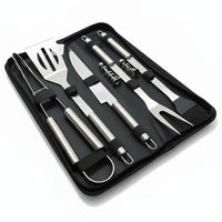 Grill Tool Set - Complete Stainless Steel BBQ Utensils for Outdoor Cooking 9