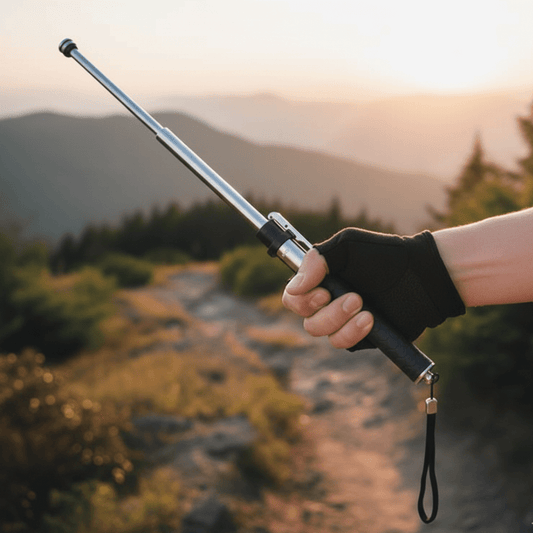 Guardian Trek Stick - Lightweight Hiking Pole with Self-Defense Feature 0