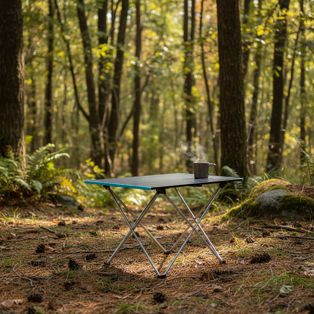 PICNICFLOW – Portable Camping Desk for Garden & Party Use