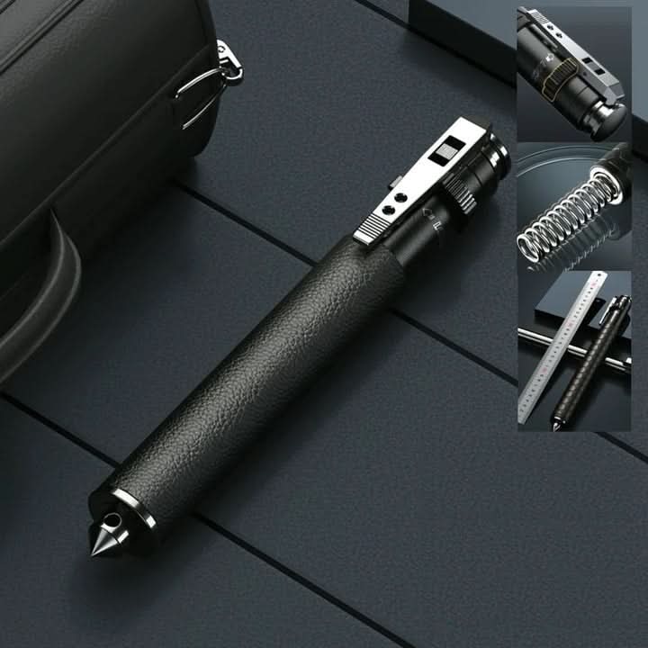 HIKESTICK - Ergonomic Folding Hiking Pole with Anti-Slip Grip for Stability 1