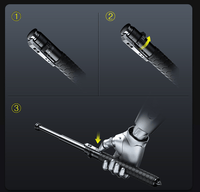 HIKESTICK - Ergonomic Folding Hiking Pole with Anti-Slip Grip for Stability 4