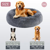 HUGAFUR - Ultra-Soft Faux Fur Dog Bed for Large Dogs & Cats, Anxiety Relief 10