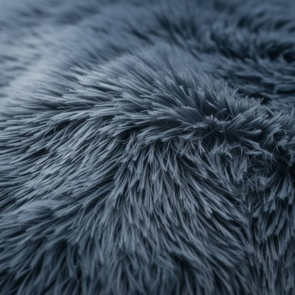 HUGAFUR - Ultra-Soft Faux Fur Dog Bed for Large Dogs & Cats, Anxiety Relief 8