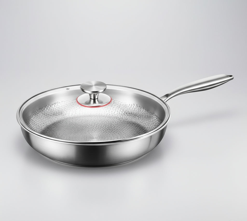 HammerPan - Titanium Hammered Non-Stick Frying Pan for Superior Cooking 10
