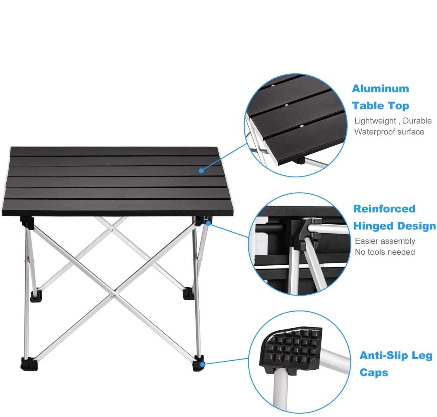 PICNICFLOW – Portable Camping Desk for Garden & Party Use