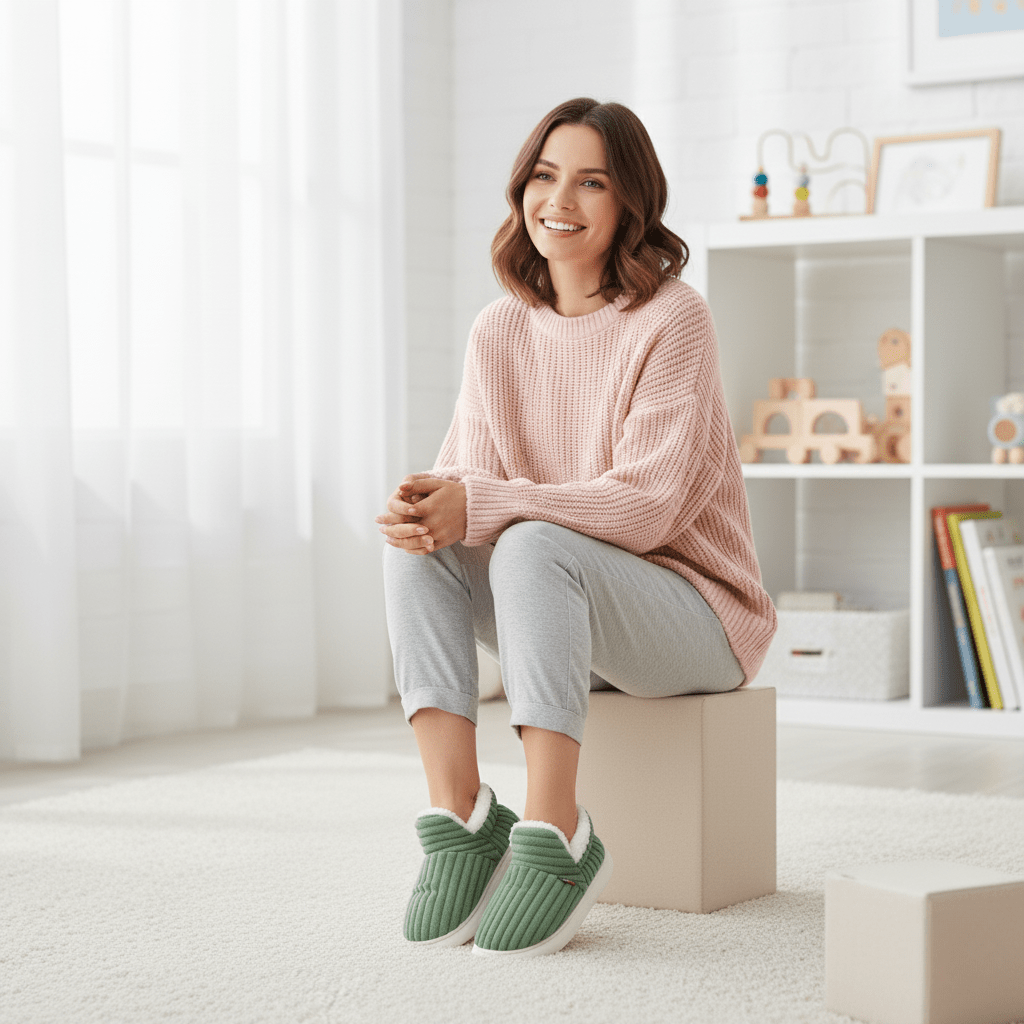 HeatSoft - Thermal Slippers with Vegan Fleece Lining for Ultimate Comfort 1