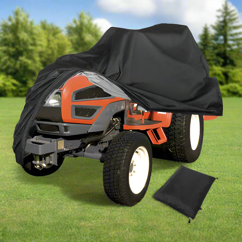 Heavy-Duty Waterproof Lawn Mower Cover - All-Weather Protection for Push and Riding Mowers 1