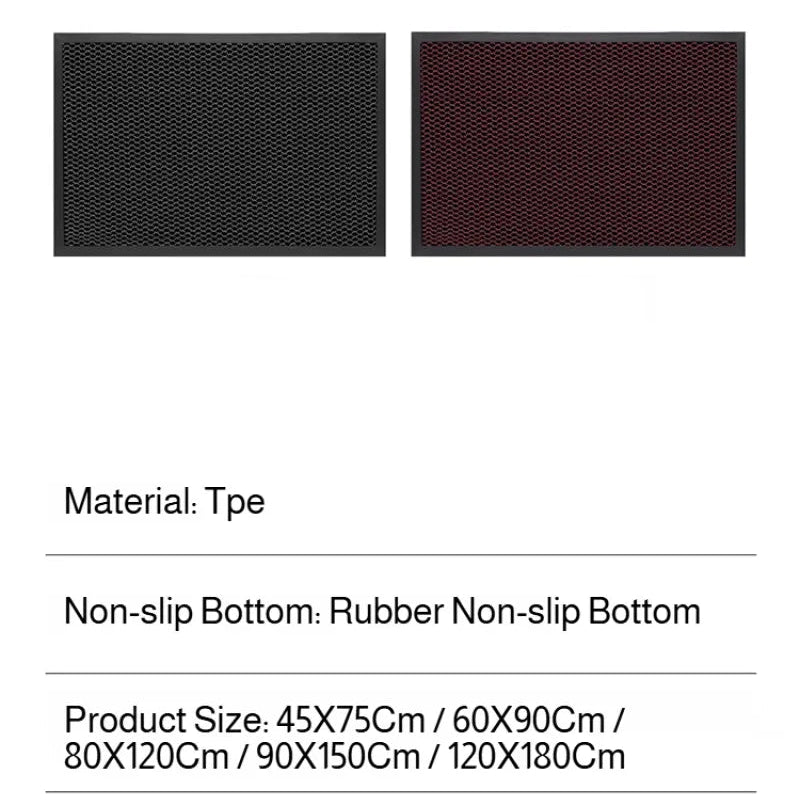 Heavy Duty Waterproof Anti-Slip Door Mat - Indoor Outdoor Welcome Mat 5