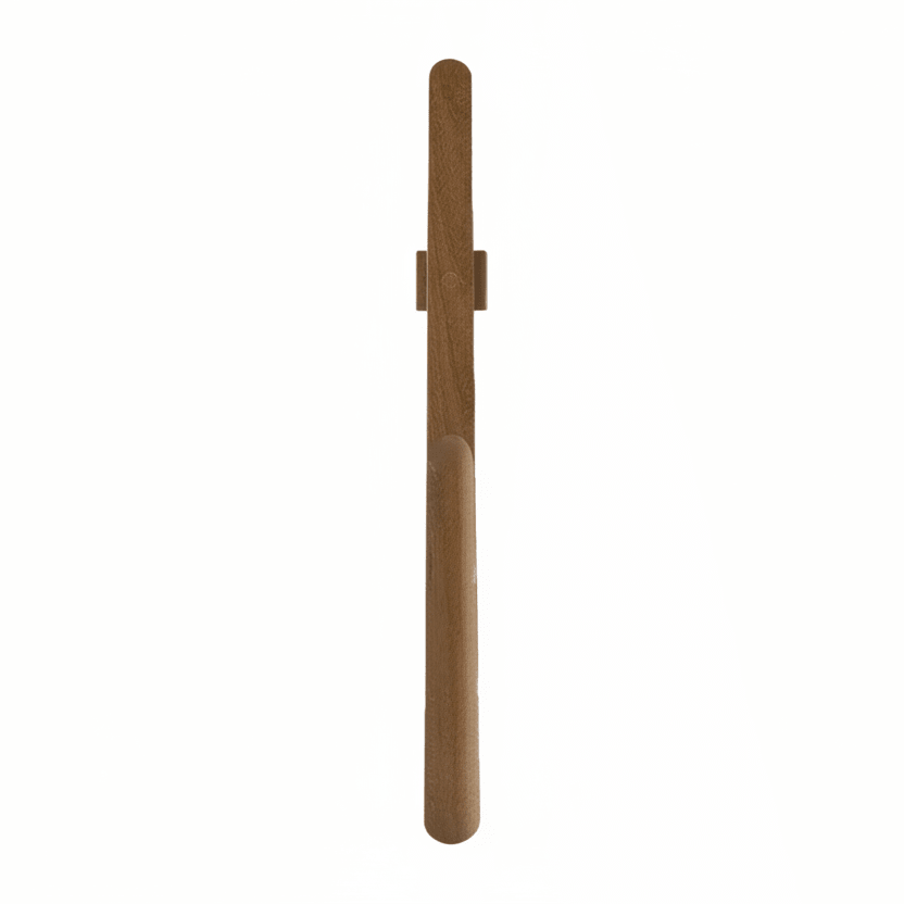 HeelGlide - Extra-Long Wooden Shoe Horn with Ergonomic Handle 6