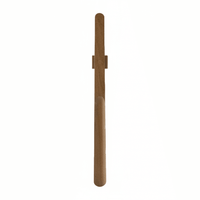 HeelGlide - Extra-Long Wooden Shoe Horn with Ergonomic Handle 6