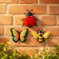 GARDENFORT – Weatherproof Garden Wall Decor Set for Durable Decorative Appeal