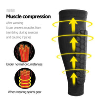 Honeycomb Soccer Shin Guards - Advanced Protection & Comfort for All Sports 2