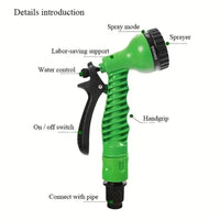 HydroMax - Expandable Garden Hose 7.5m to 22.5m, High-Pressure Water Hose 4