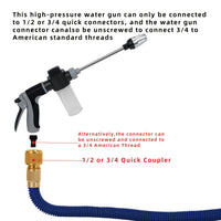 HydroShot - High-Pressure Spray Gun with Ergonomic Handle for Garden & Car Cleaning 2