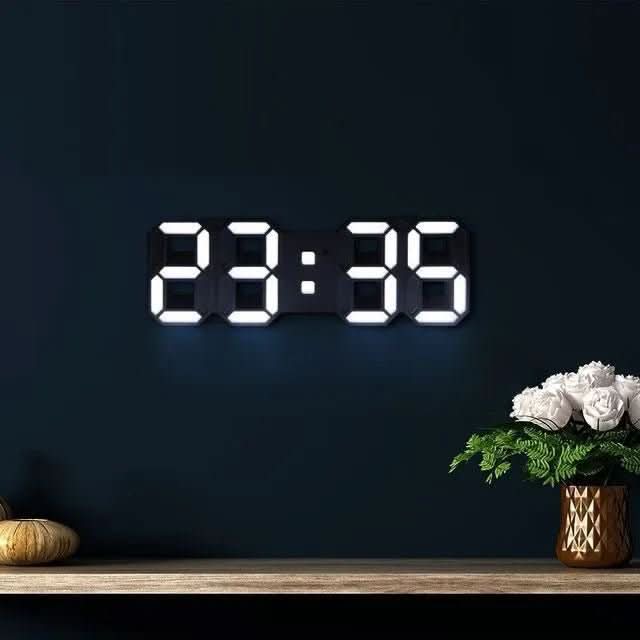 NEOTIMEA – 3D LED-vægur med fleksible visningsindstillinger