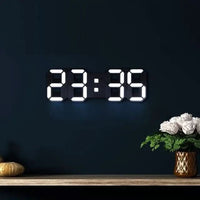NEOTIMEA – 3D LED-vægur med fleksible visningsindstillinger