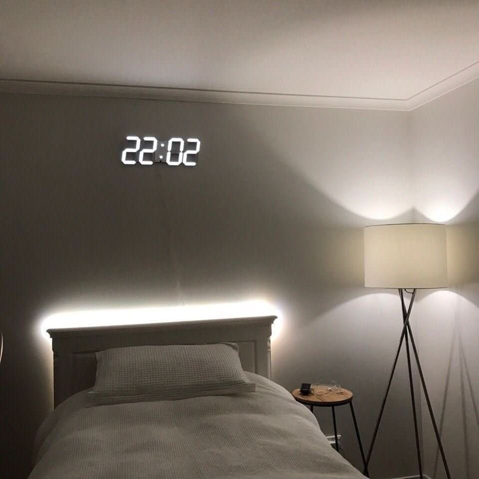 NEOTIMEA – 3D LED-vægur med fleksible visningsindstillinger