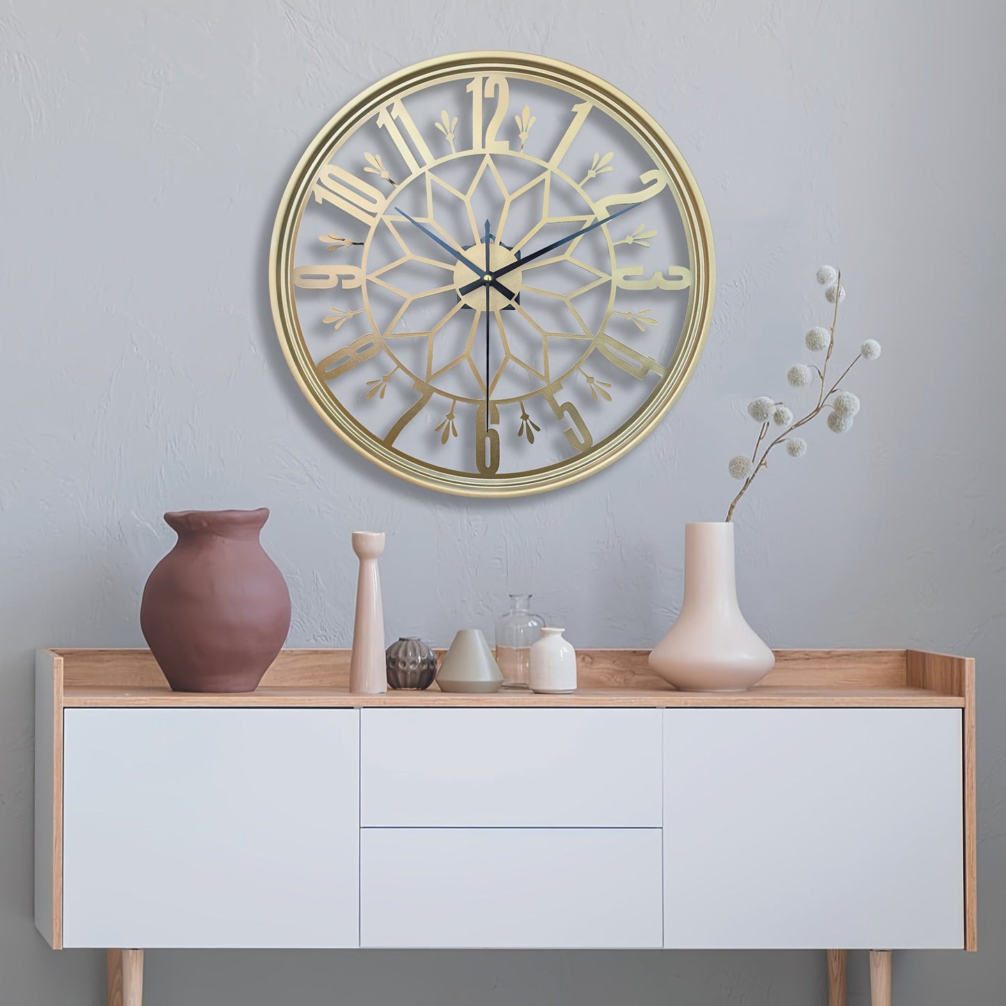 IRONVINTAGE CLOCK – Silent Statement Wall Accent 1