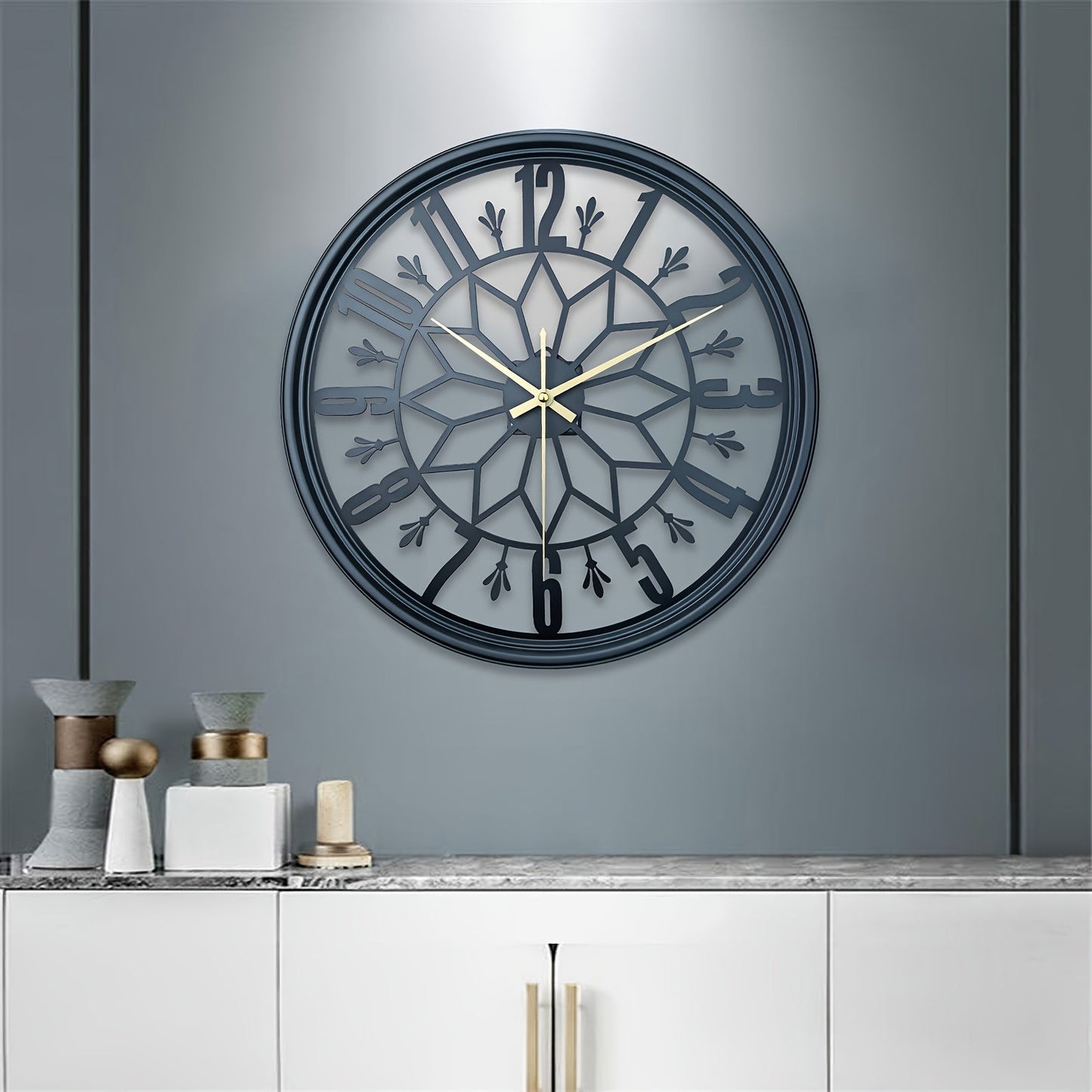 IRONVINTAGE CLOCK – Silent Statement Wall Accent 4