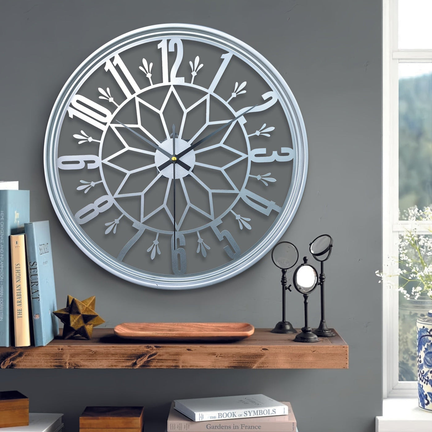 IRONVINTAGE CLOCK – Silent Statement Wall Accent 7